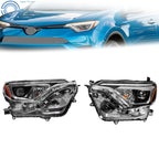 Set of 2 LED Headlights for Toyota RAV4 (2016-2018)