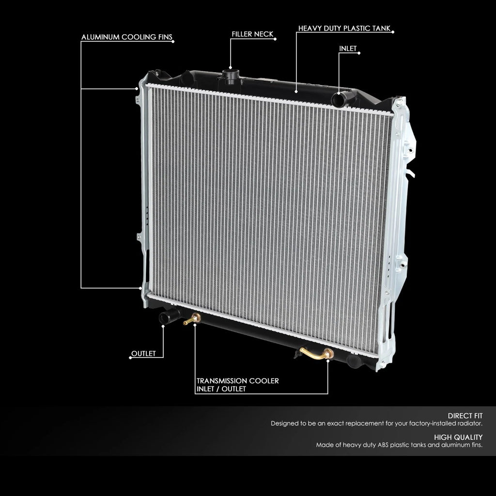Aluminum Radiator for Toyota 4Runner (1996–2002) DPI 1998