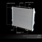 Aluminum Radiator for Toyota 4Runner (1996–2002) DPI 1998