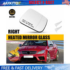 Right Side Heated Mirror Glass for Mercedes C Class W204 (2008–2011)