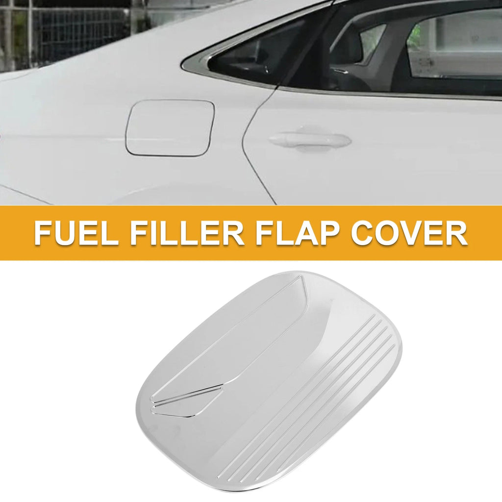 Fuel Tank Door Cap for Mazda CX-8 (2019–2025) Chrome Silver Tone