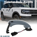 Front Right Exterior Door Handle for Audi Q7 (2007–2015) No. 4L0837205 Black Gray