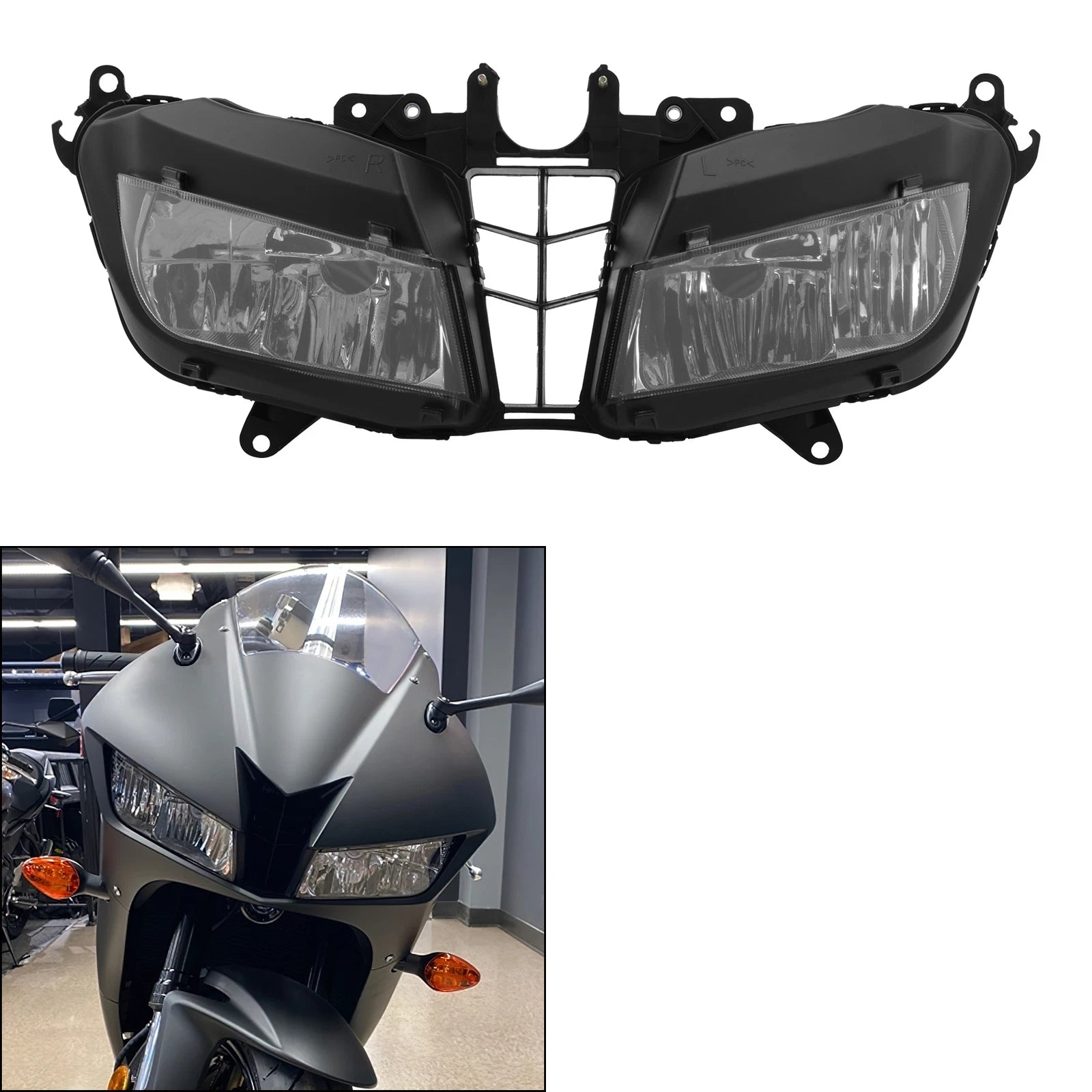 Front Headlight & Fairing Stay Bracket for Honda CBR600RR (2013–2023)