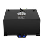 15.5 Gallon Lightweight Black Coat Aluminum Race Fuel Cell Tank for