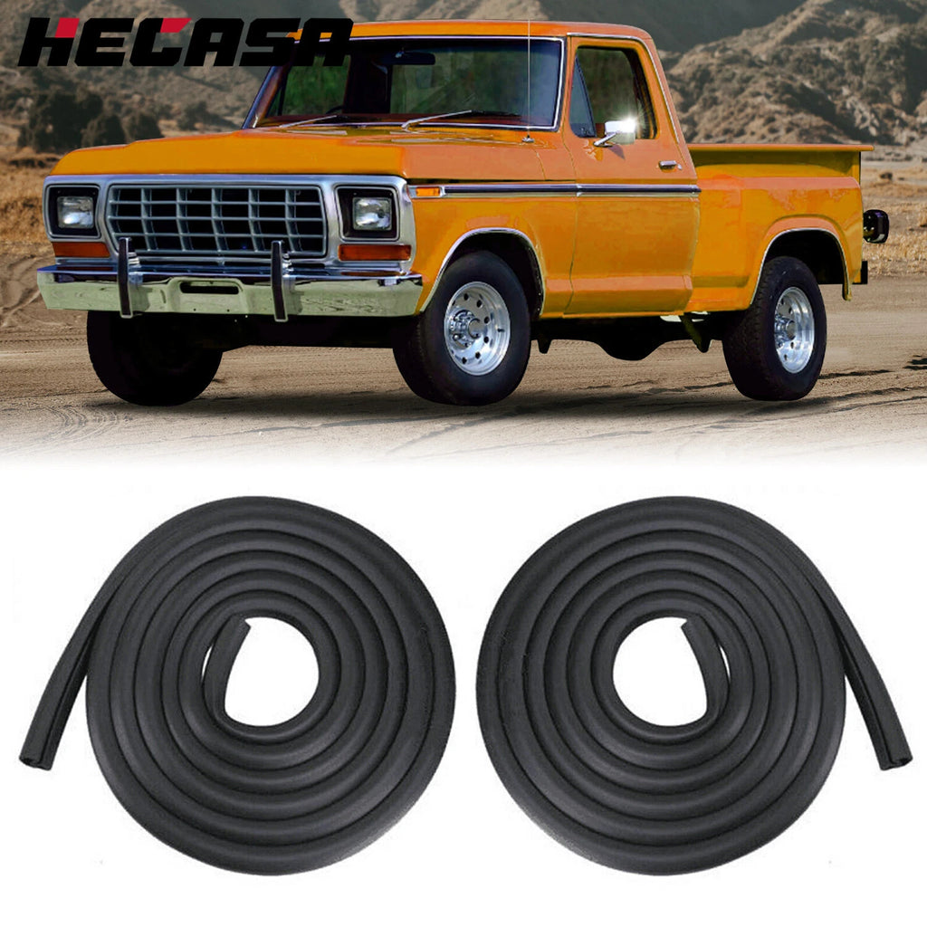 Set of 2 Door Seals Weatherstrip Kit for Ford Bronco F100 F150 F250 F350 (1973–1979)