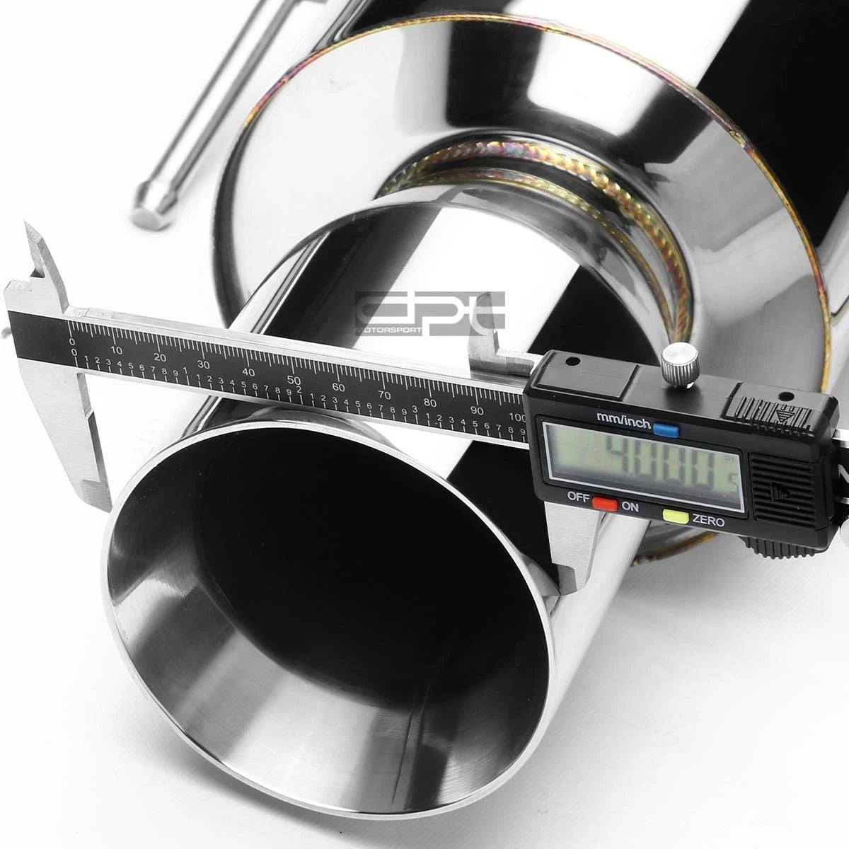 4" Rolled Muffler Tip Stainless Racing Catback Exhaust for Nissan 240SX S14 (1995–1998)
