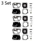 3X Carburetor Overhaul Kit for Zama RB-142, Homelite C1U-W32, C1U-W32A