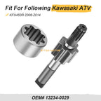 Oil Pump Assembly Feed Shaft & Rotor for Kawasaki KFX450R (2008–2014) 13234-0029