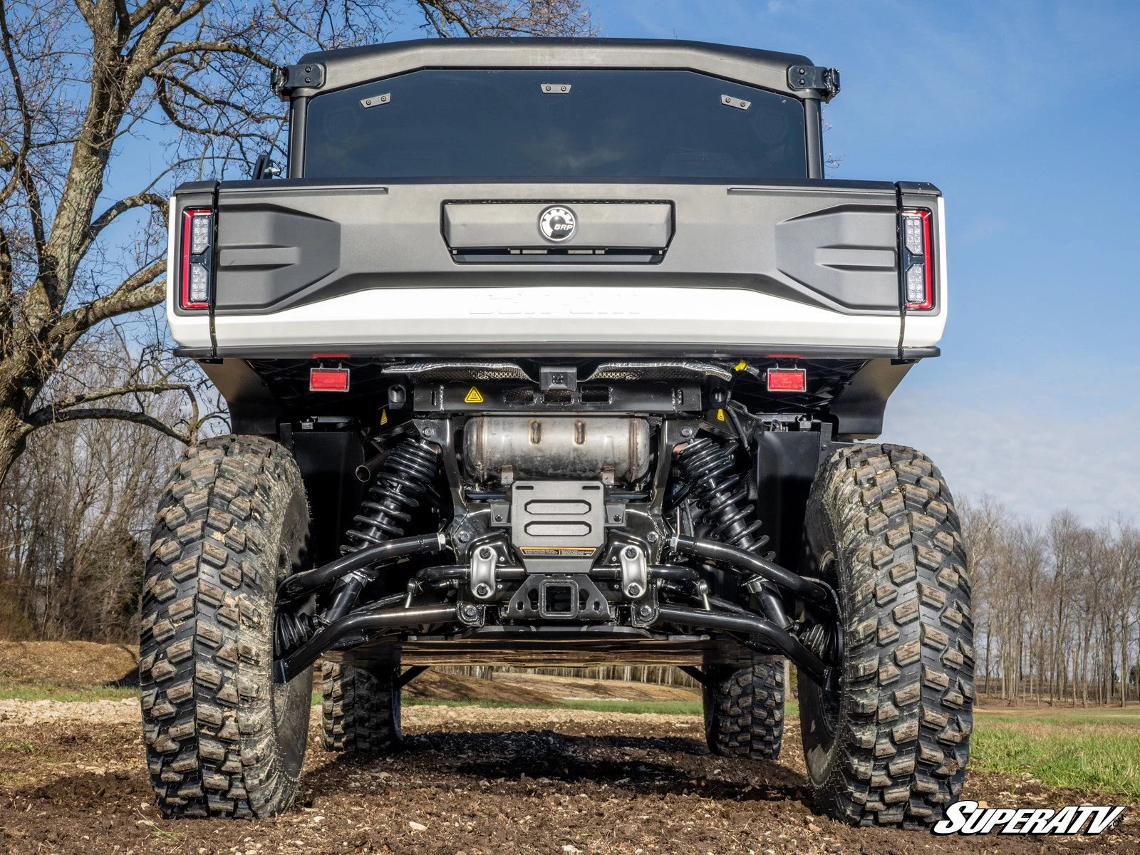 SuperATV Atlas Pro 1.5" Rear Offset A-Arms for Can-Am Defender (2026+)