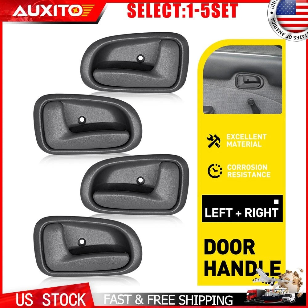 Set of 4 Interior Door Handles for Geo Prizm LSi Toyota Corolla (1993–1997)