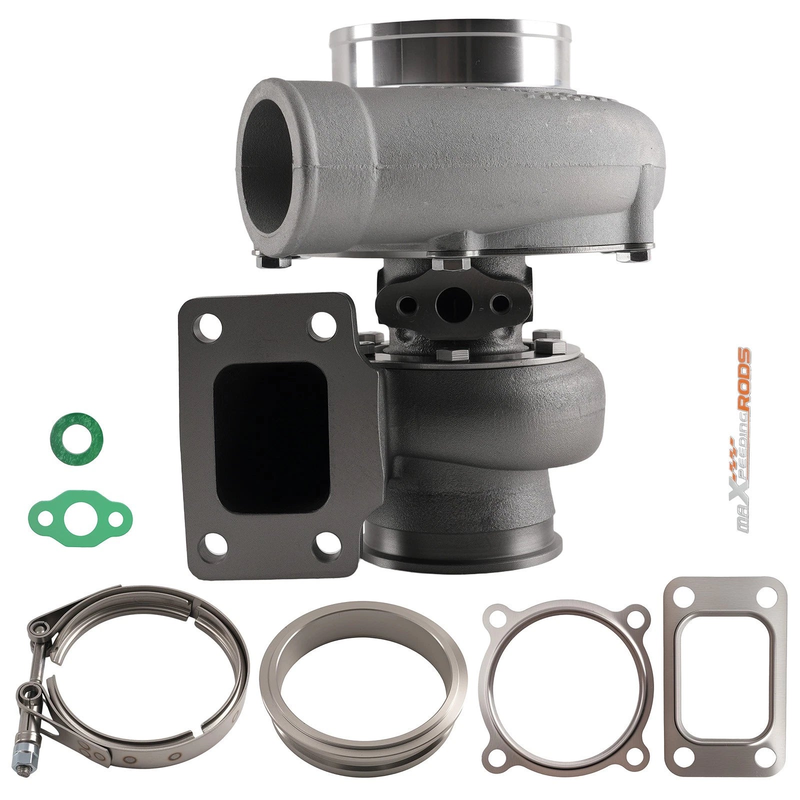 GT35 GT3582 Billet Turbo Anti-Surge T3 V-Band 0.63 0.7 A/R for Universal 3-6.0L