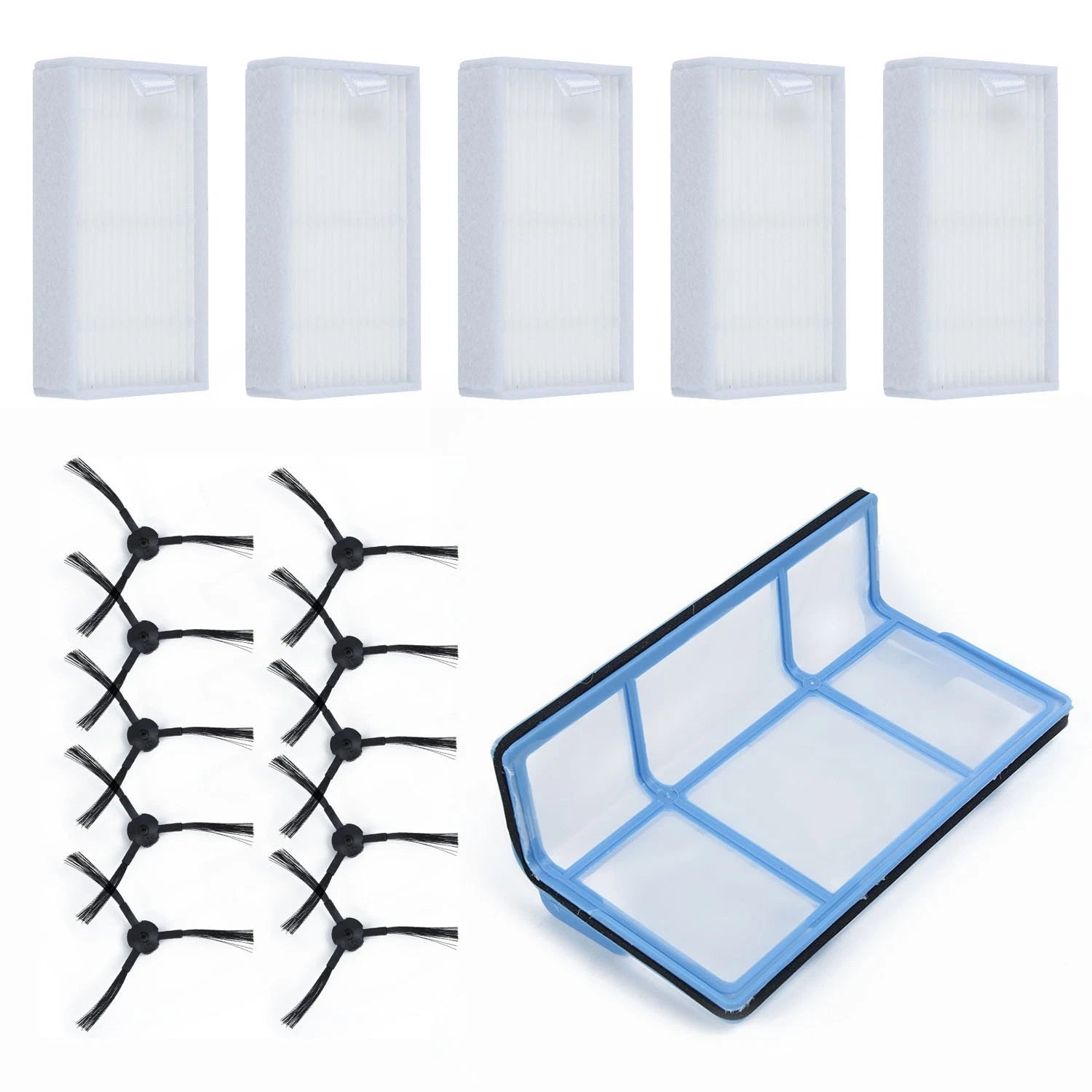 Vacuum Cleaners Kit for Medion MD 18500/18600/MD18501 (Filter, Side Brush)