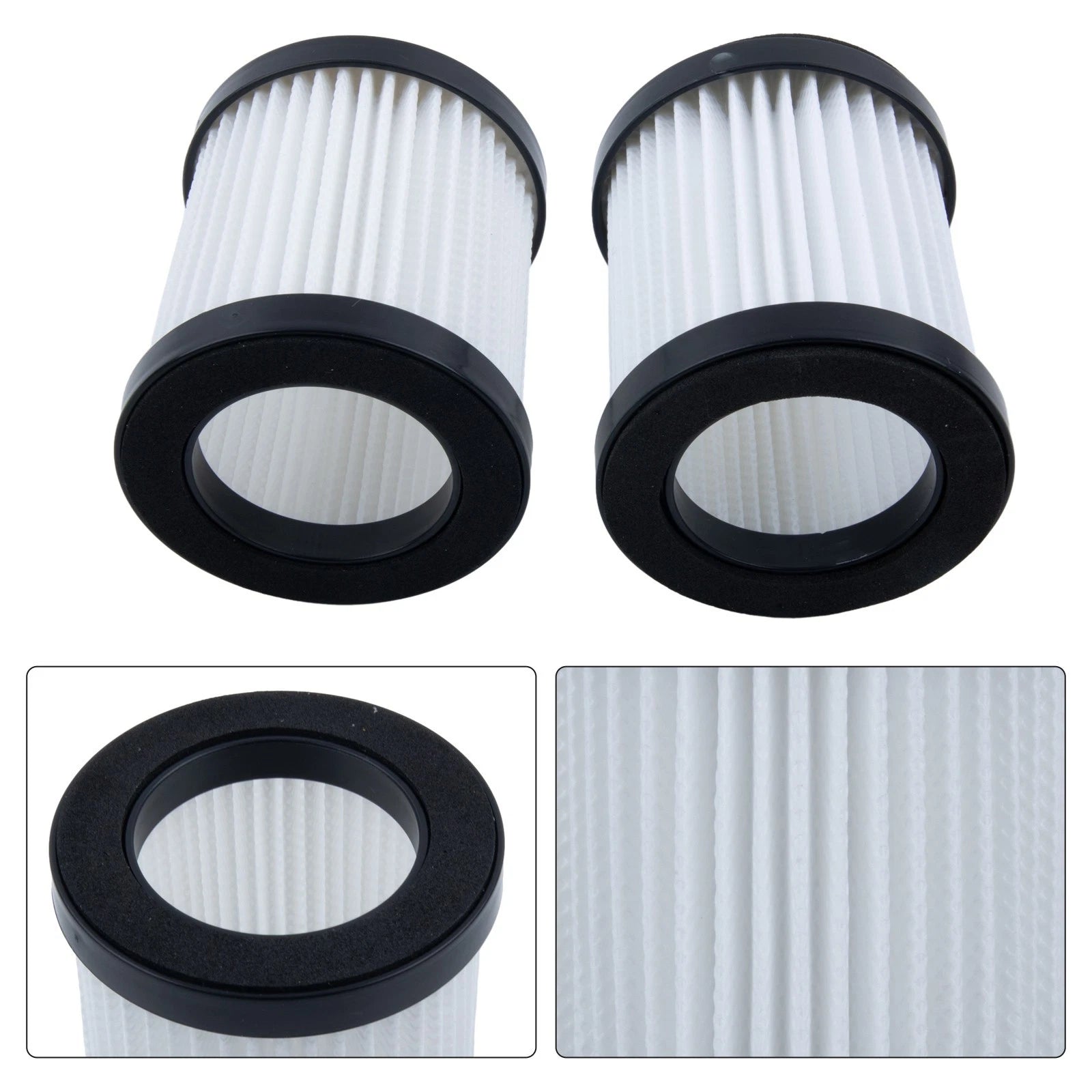 Set of 4 Filters for Vacuum Cleaner Accessories (Compatible Models)