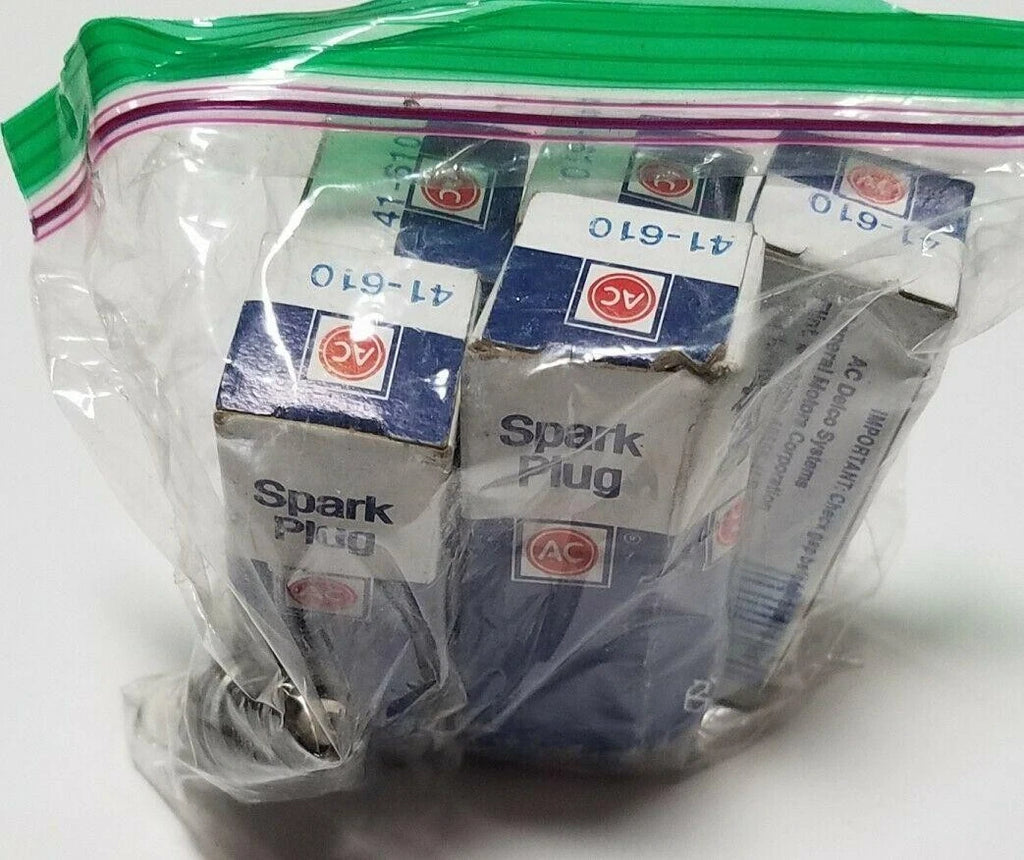 6 Pack Spark Plug ACDelco 41-610 for