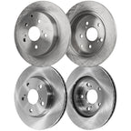 Front and Rear Disc Brake Rotors for Toyota Prius V (2012–2017)