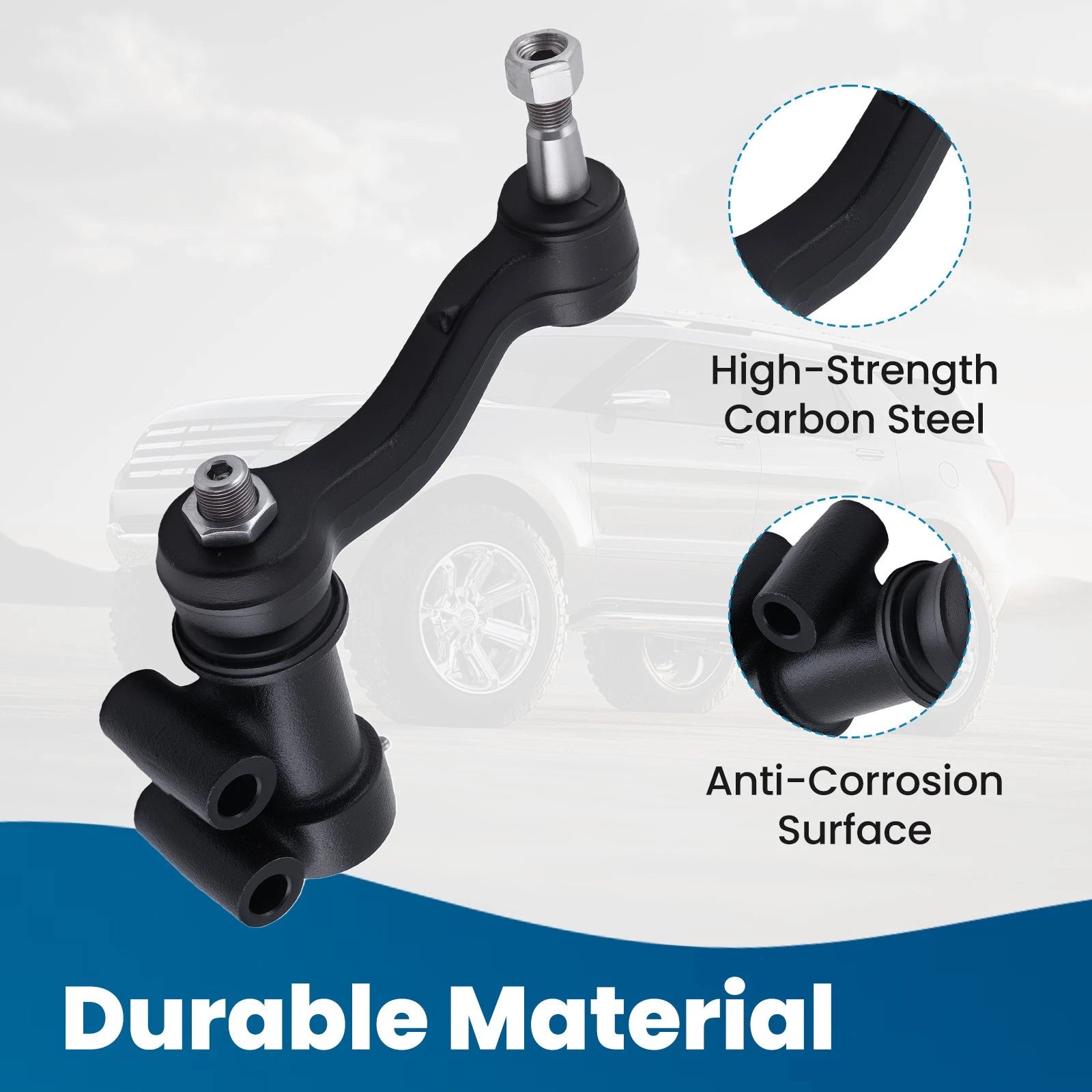 Steering Pitman Arm Idler Arms for Chevrolet Sierra Silverado 2011-2019