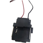 18V Battery Socket Adapter for Power Tools (Black)