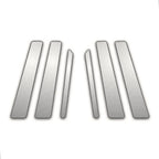 6Pc Chrome Pillar Post Covers for Mercedes S 550 (2007–2013)