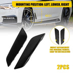 Wing Side Air Vent Hood Intake Fender Cover Trim for BMW 5 Series (2017–2022)