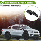 Windshield Washer Nozzle w/ Hose Connector for Honda (No. 76810TP6A01)