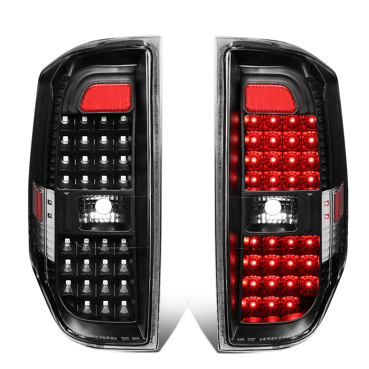 2X LED Tail Brake Light Stop Lamp Set for Toyota Tundra (2014–2021)
