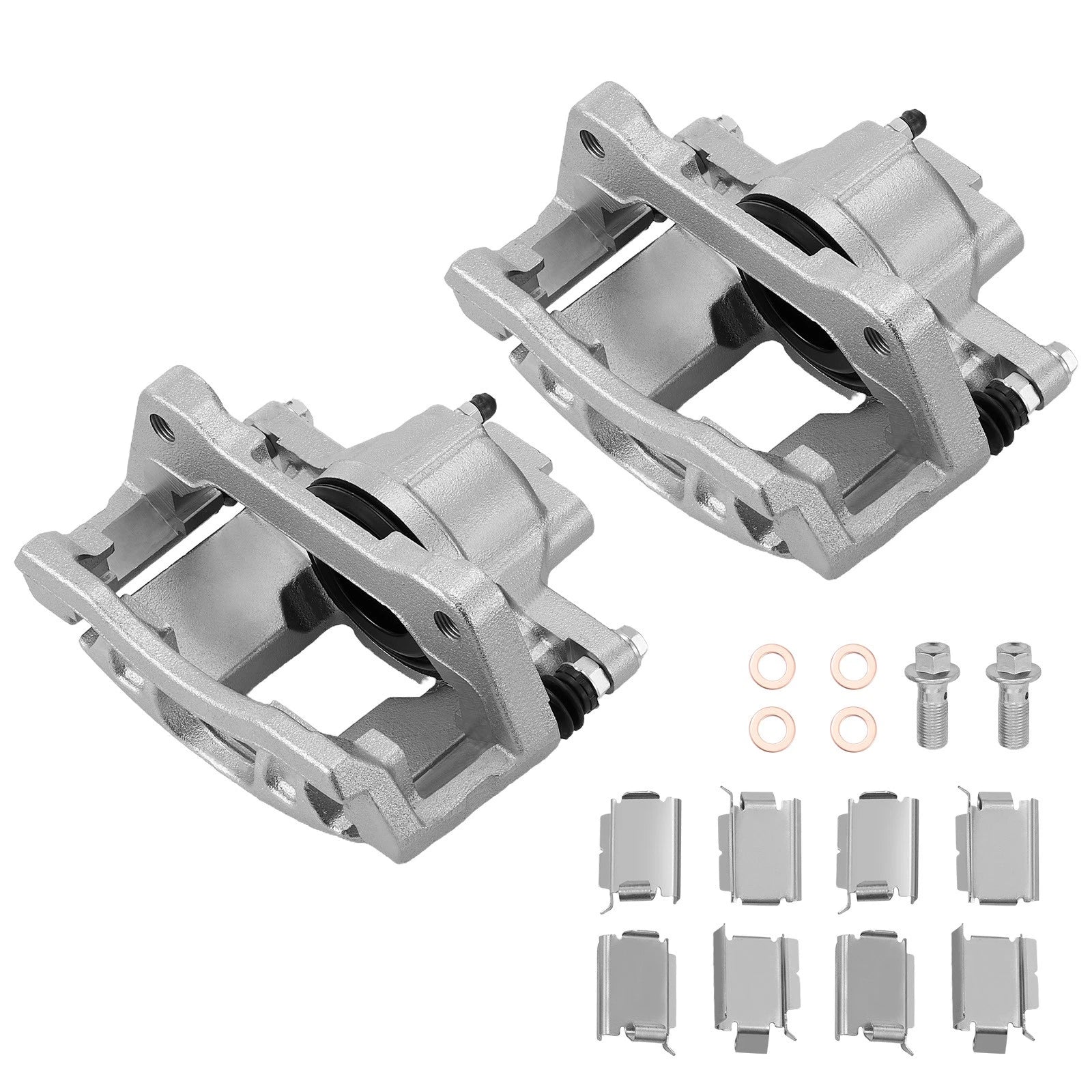 Front Brake Calipers with Bracket for Jeep Wrangler/Dodge Nitro 2005–2012
