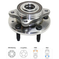 Wheel Hubs for Ford Five Hundred (2005–2007) Rear Left & Right with Bearing