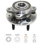 Wheel Hubs for Ford Five Hundred (2005–2007) Rear Left & Right with Bearing