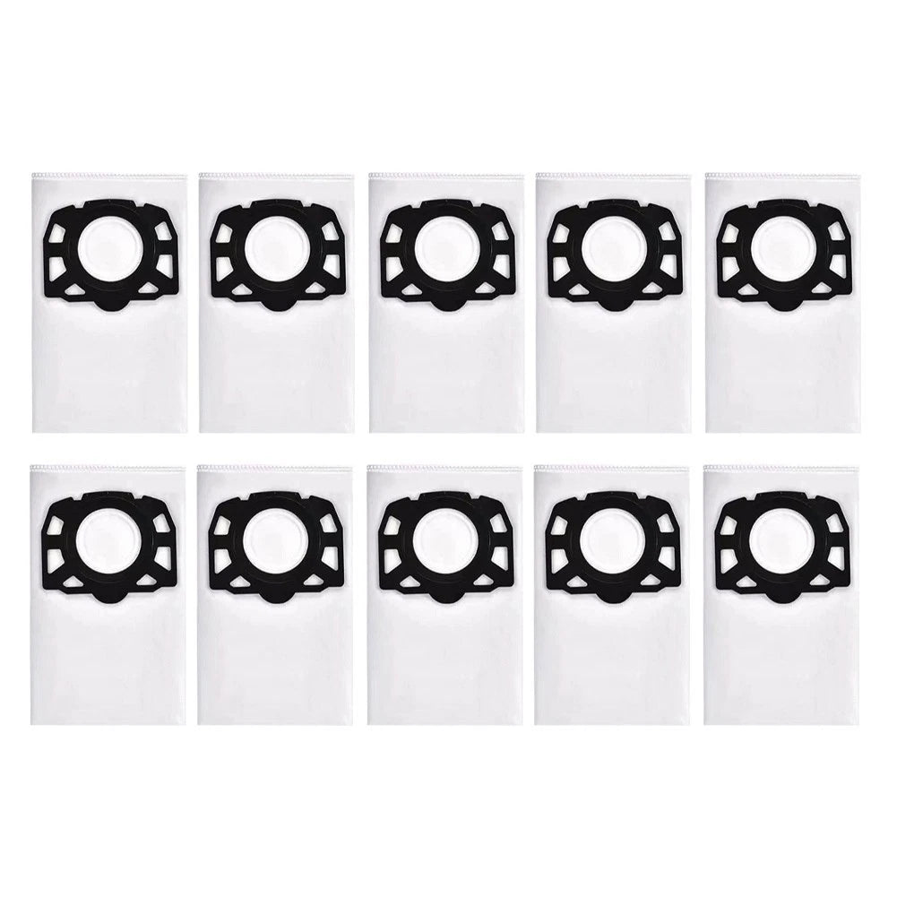 Microfibre Vacuum Bags for Karcher WD4 WD5 WD6 MV4 MV5 MV6 (Compatible)