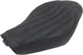 Saddlemen Knuckle Solo Seat for Motorcycle (Ribbed, Black) 807-11-0023