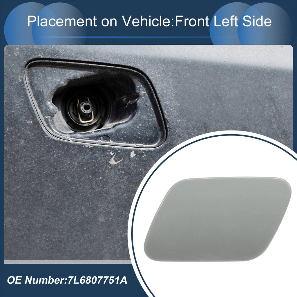 Front Left Washer Nozzle Cover Cap for Volkswagen Touareg (2002–2006)