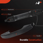 Rear Exterior Door Handle for Silverado 1500, Sierra 1500 (2014–2018)
