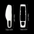 White Car Remote Key Cover Set for Porsche Cayenne Macan (2014-2023)
