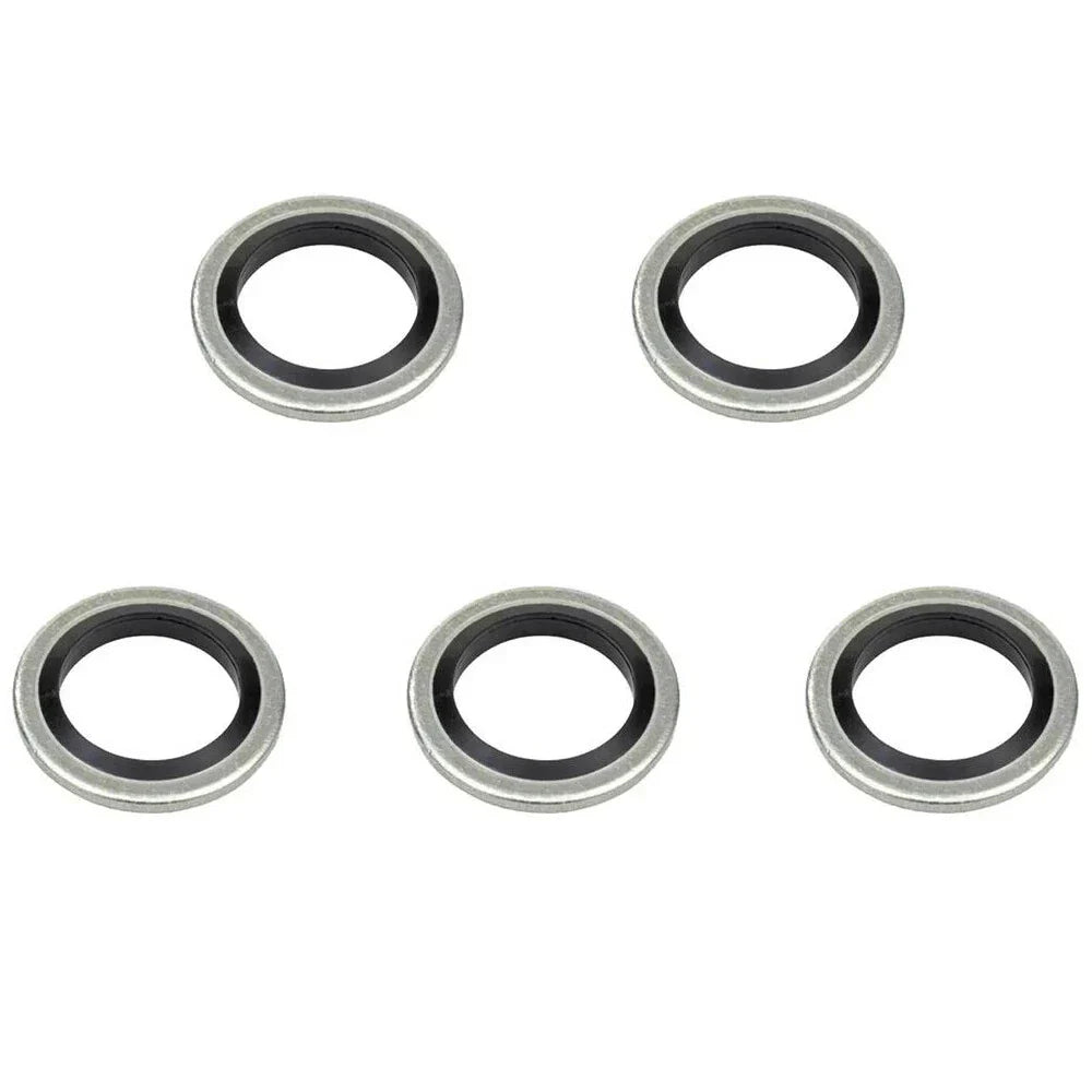 5 x Oil Sump Drain Plug Gaskets for Renault Fluence, Logan, Megane, Avantime