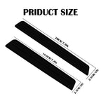 Set of 4 Smoked Lens Bumper Side Marker Lamps for Dodge Challenger (2008–2014)