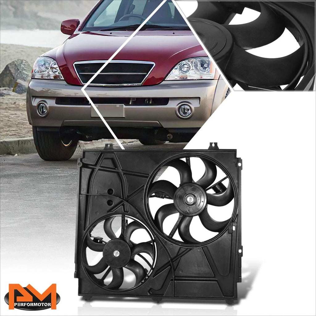 Radiator Cooling Fan Assembly for Kia Sorento (2003–2006)