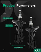 Front Pair Shocks & Struts Assembly for Acura RSX (2002–2004)