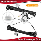 Front Passenger Side Window Regulator with Motor for Chevrolet Cruze (2012–2015)