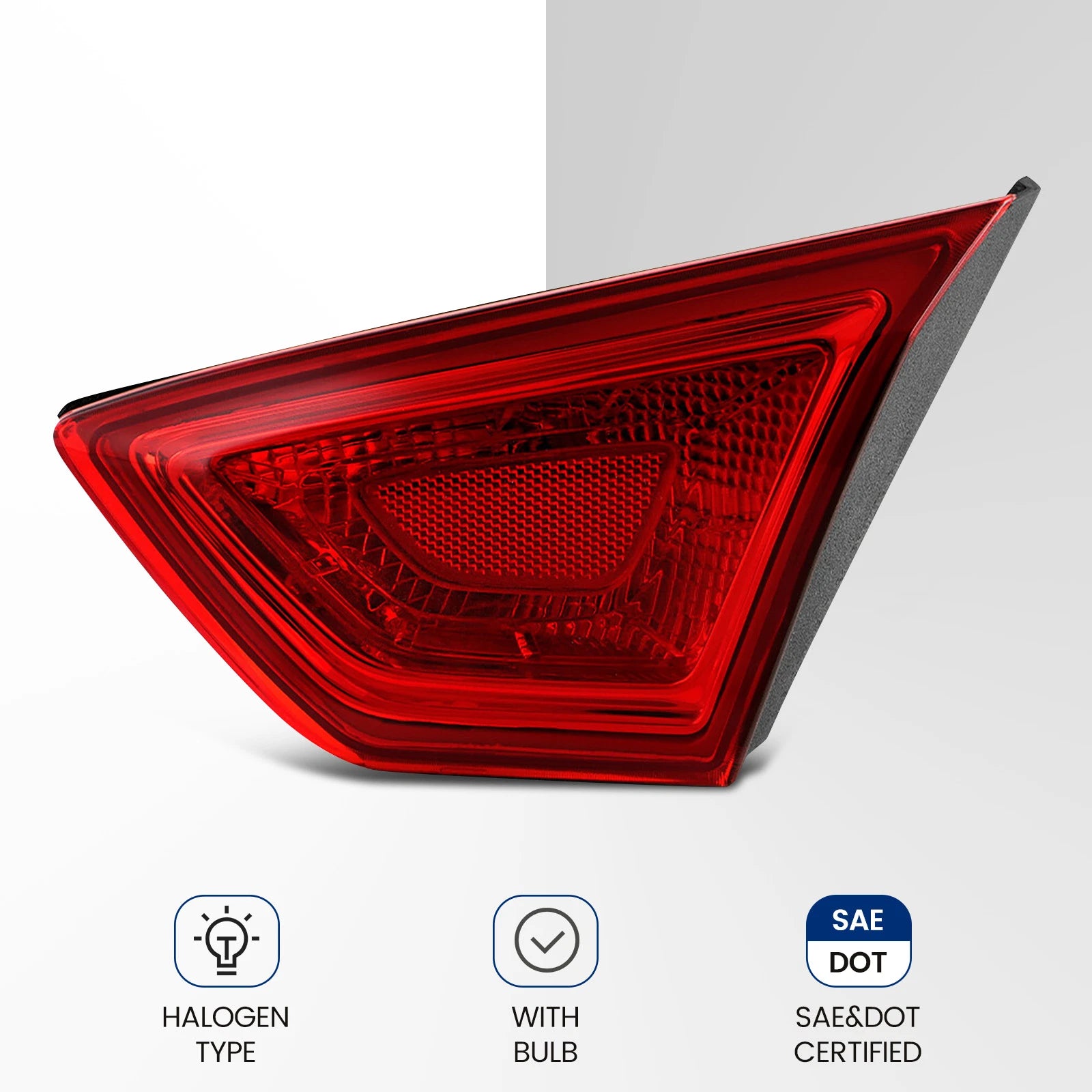 Inner Tail Light Halogen Lamp for Chevy Impala (2014–2020) Passenger Side