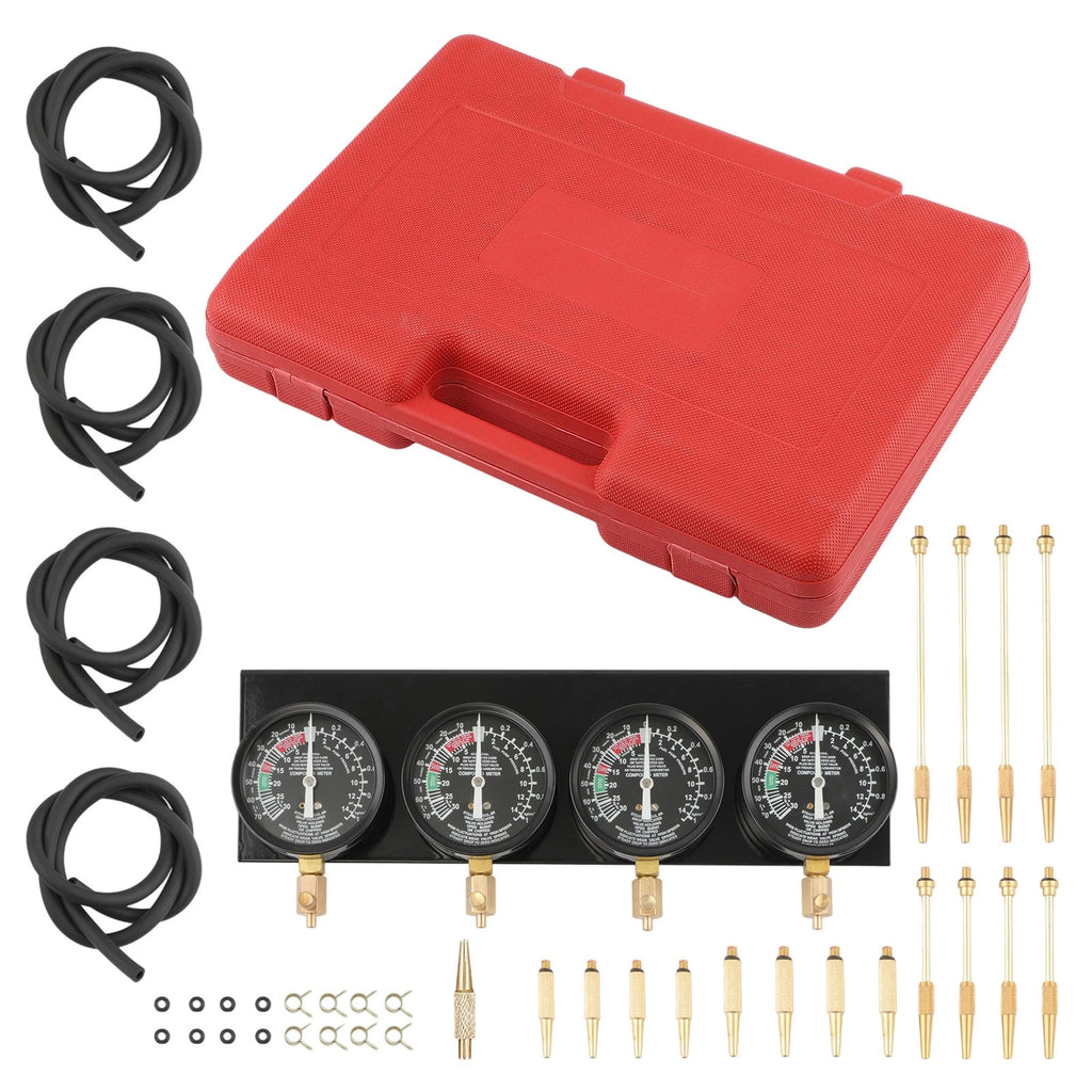 4X Fuel Vacuum Carburetor Synchronizer Tool Kit for