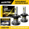 2X AUXITO 9003 H4 LED Headlight Kit for B3 EXC (High/Low Beam, 6500K)