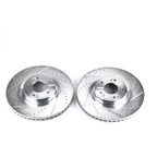 Set of 2 Powerstop Brake Discs for Hyundai Genesis (2009–2014)