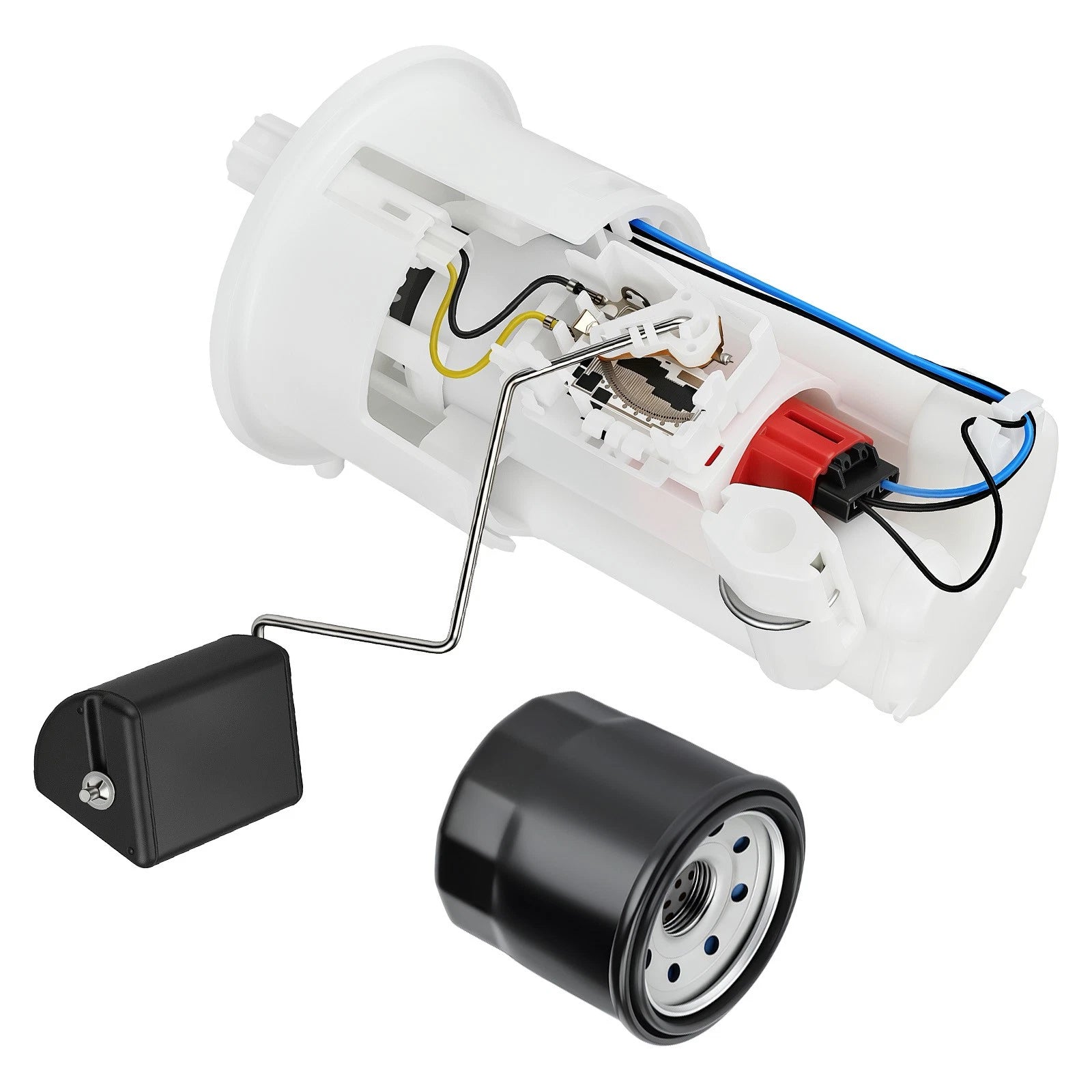 Fuel Pump Assembly w/ Oil Filter for Yamaha FZ6 (2004–2009) 5VX-13907-01-00
