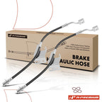2X Front Brake Hydraulic Hose for Chevy Silverado 3500 (2011–2013, 2015)