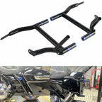 New Saddlebag Guard Crash Bar w/4 Tube Sliders for Harley Touring (2014-2023)
