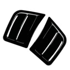 Black Front Bumper Side Air Vent Covers for Subaru Impreza WRX STI (2008-2014)
