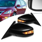 Pair of Power Heated Signal Door Mirrors for Nissan Altima (2013–2018) NI1320225 NI1321225