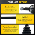 CV Axle Shaft Assembly for Lexus GS350 (2013–2020)