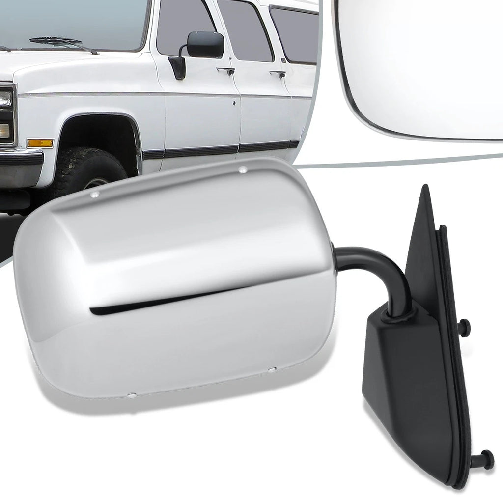 OE Style Manual Side Door Mirror for Chevy GMC C/K Pickup (1988–2000) GM1321103