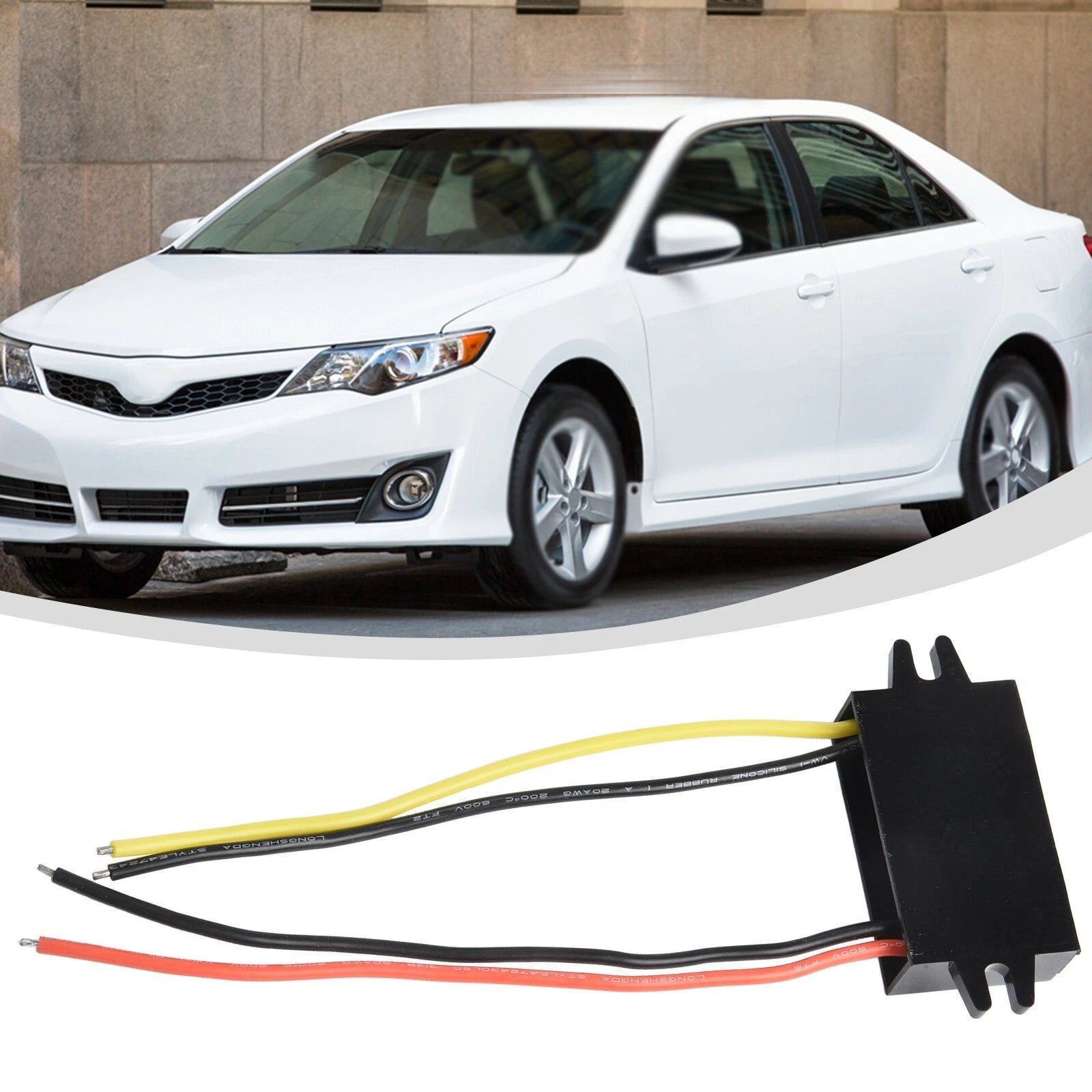 Voltage Adapter for DC12 to DC5 (Compact Design)